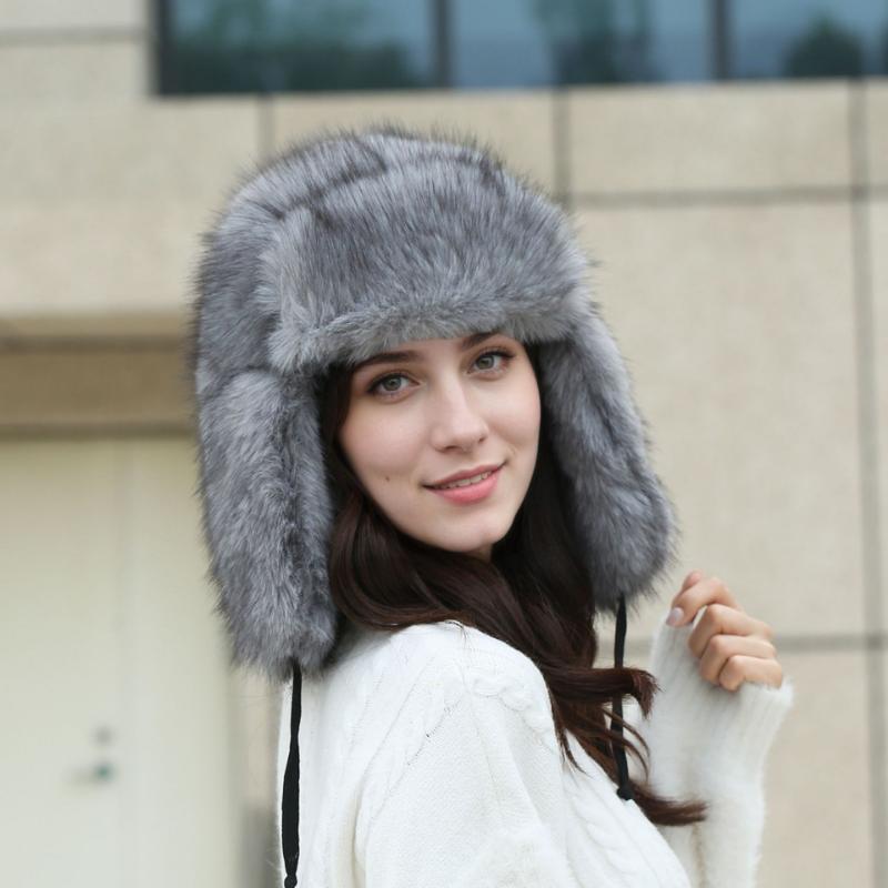 Plush Hat for Winter Cold Protection and Warmth, Padded and Thickened Ear Protection Hat, Outdoor Leisure Warm Hat