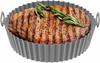 Silicone Round Form Air Fryer Basket For Fat-Free Fryer
