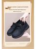 Genuine Leather Non-Slip Soft Sole Loafers for Middle-Aged & Elderly Women - Casual Spring & Autumn Style
