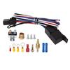 12V Electric Radiator Fan Thermostat Control Relay Wire Kit Complete for Cars Trucks Buses