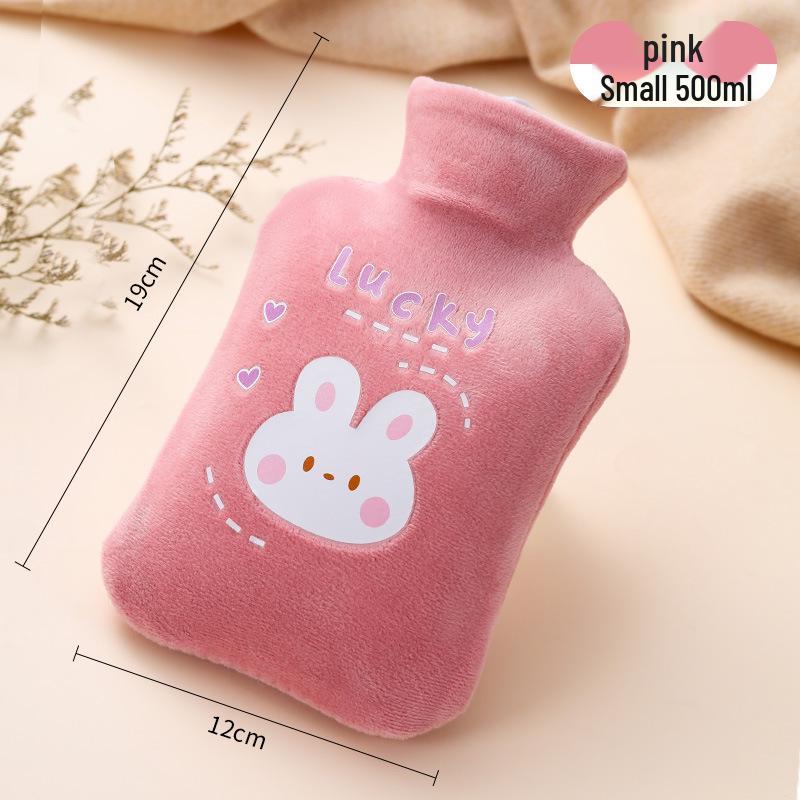 Large Hot Water Bottle: Warm Water Bag for Belly, Hand, and Bed