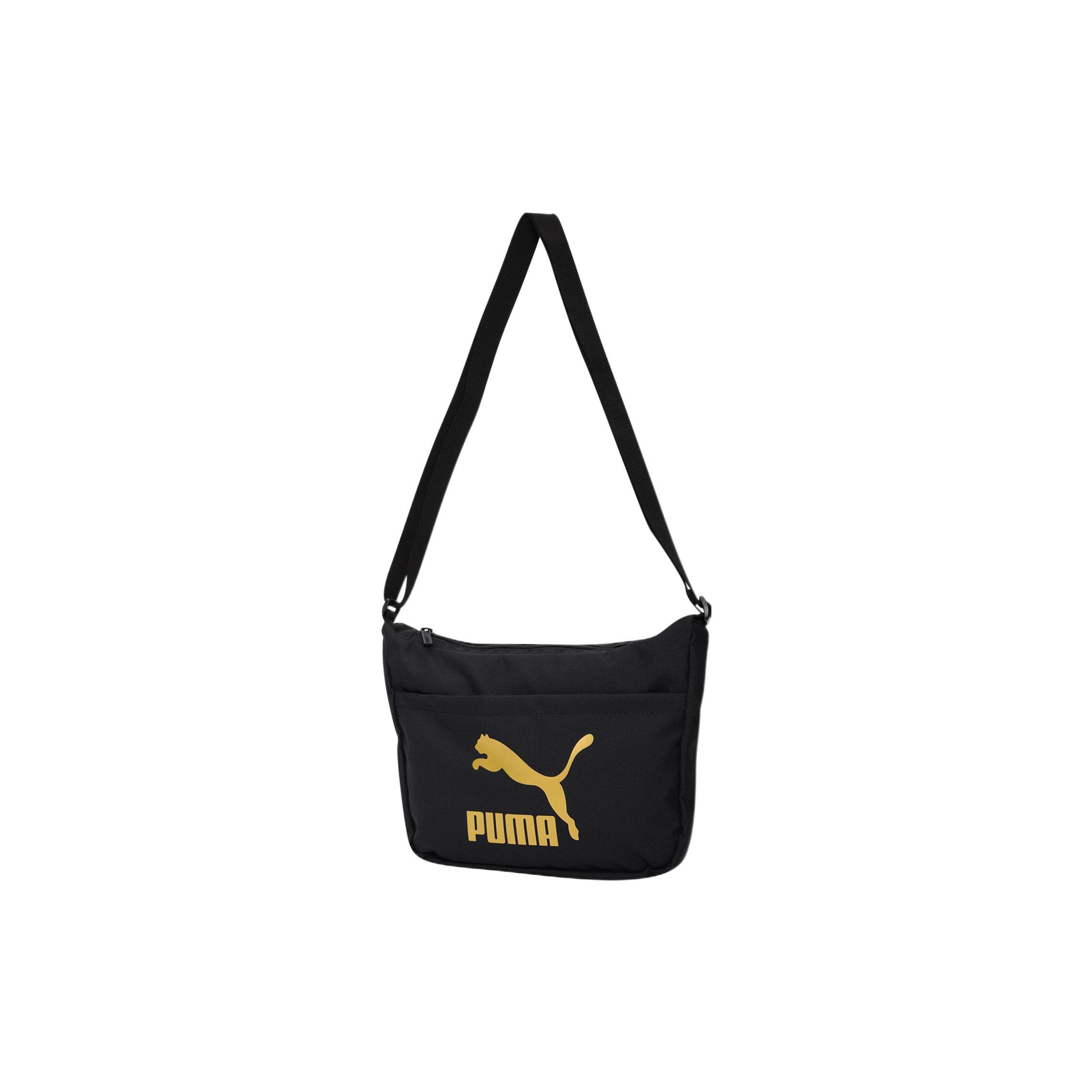 

New PUMA Fabric Messenger Bag, Shoulder Bag Unisex Black 078817-01 20.6*6.6*31.5CM