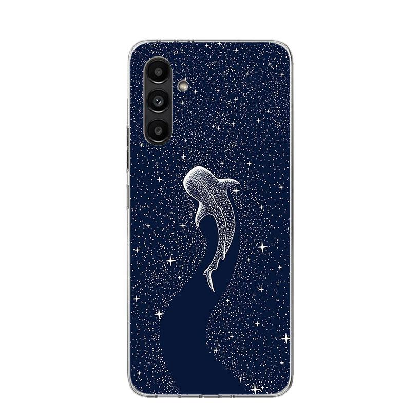 Ocean Whale Shark Phone Case For Samsung Galaxy A17 A16 A14 A15 A13 A57 A56 A54 A55 A53 A37 A36 A34 A35 A33 A26 A24 A25 A23 Gala