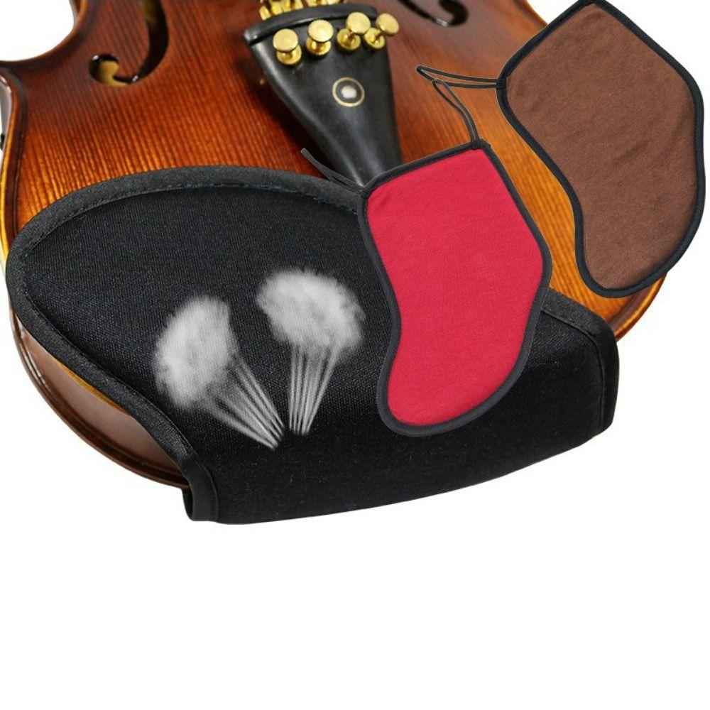 Cotton Violin Shoulder Pad Absorbs Sweat Washable Fiddle Sponge Cushion Violin Parts Reduces Friction