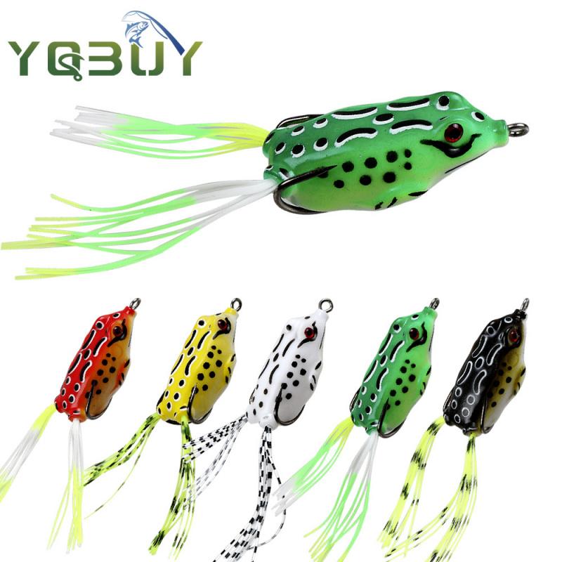 Lure Bait Frog Blackfish Special Floating Soft Bait Pointed Tip5g8g13gDouble Hook Simulation Fishing Bait