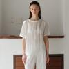 Women S Textured Cotton 2 Way blouSe Kw6mb4560 01