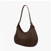 Dragon Diffusion Luna Meza Shoulder Bag Dark Brown 8021