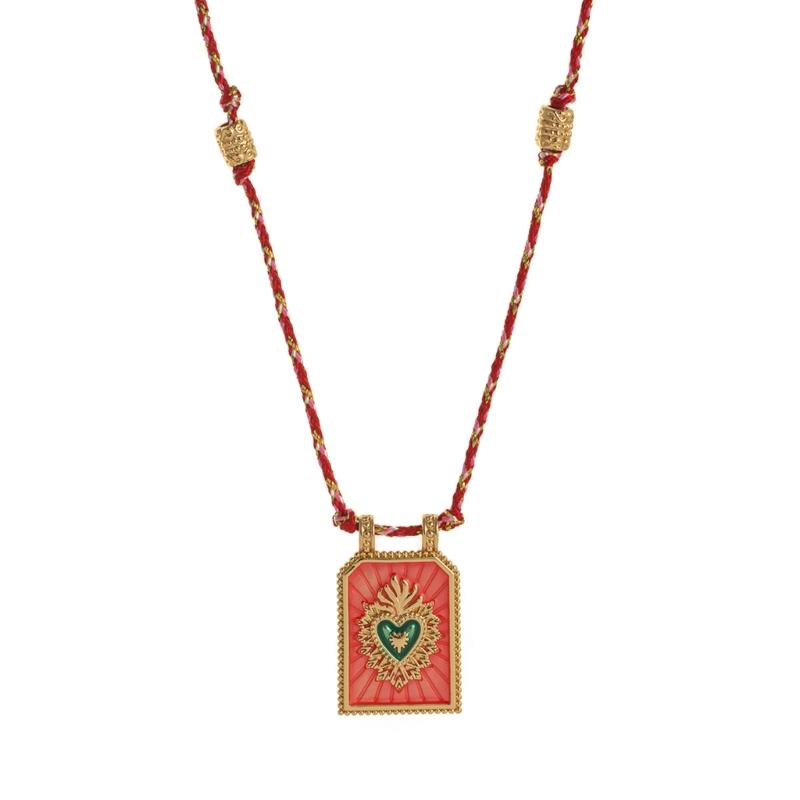 Gold Plated Retro Tarot Card Necklace Elegant Retro Tarot Card Necklace With Delicate Designs for Daily Wear Parties