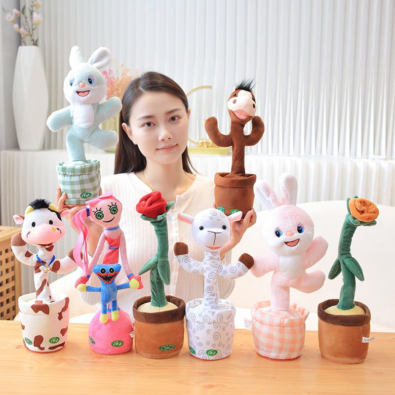 Promotional Gift Stuffed Animals Dancing and Singing Plush Toy
