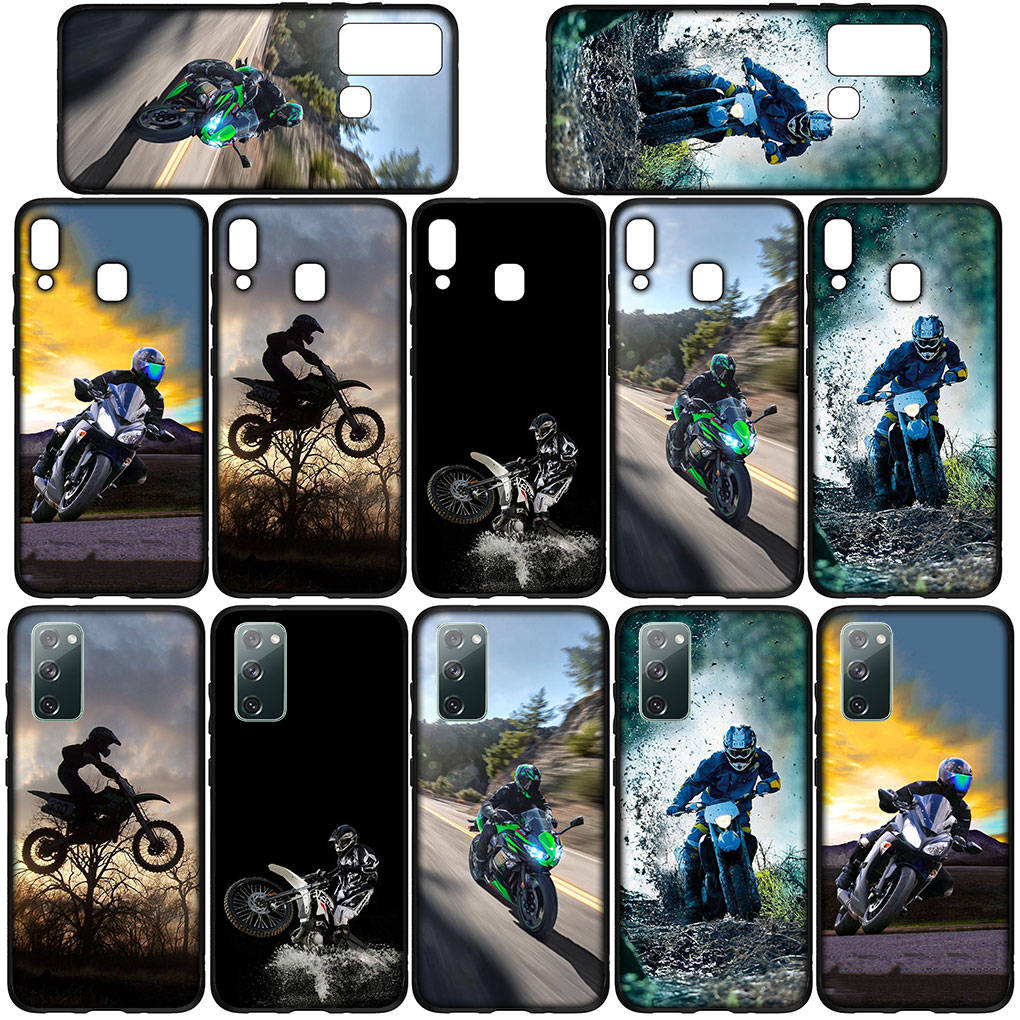 Pro Samsung Galaxy S24 S23 iPhone 16 15 14 Xiaomi Redmi Note 13 12 11 8 Plus 9 Pro Max X XR Pouzdro na telefon Moto Cross Motocykl Sportovní Mobil OPPO Huawei