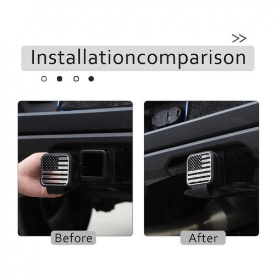 Trailer Tow Hitch Cover Plug Trim For Toyota Tundra -23