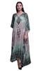 Phagun Floral Damask Ladies Plus Size Kaftan Summer Wear Beach Coverup Kimono