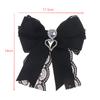 Women'S Lace Bow Tie Brooches Hairclip Heart Shape  Pendant Lolita Skirt Accessories Pin Clips Jewelry Gift
