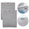 Cooker Hood Metal Mesh Filter Replacement Set of Two Size 280 X 350 X 9 Mm