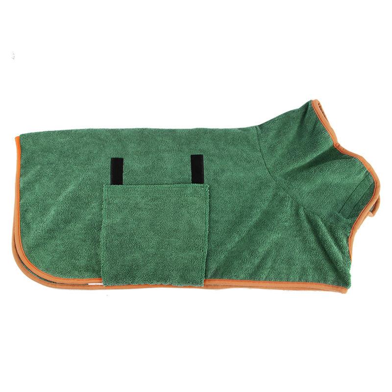Dog Towel Microfiber  Dog Bathrobe Prevents Water Splashes Pet Towel Absorbent Cat Towel Pet Cleaning