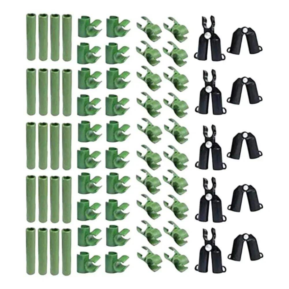 70 Pack of Adjustable Plant Connector Clips for Garden Trellis Designed To Support Growth of Climbing Plants Effectively