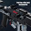 Military Gun MK14 Battle Rifle Army M24 Sniper Rifle Model Building Blocks Set Weapon Bricks Kits Toys For Children Boys Gifts