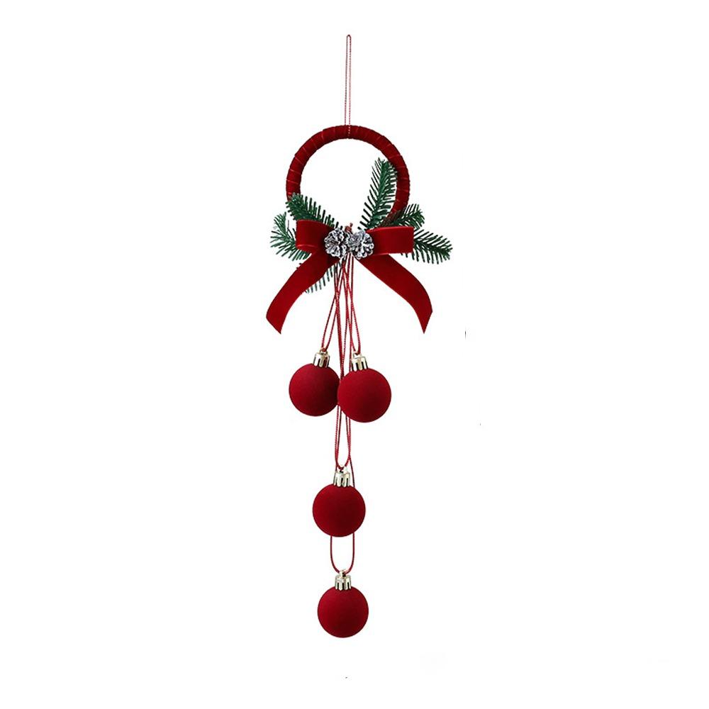 Delicate Velvet Christmas Ball Flocked Christmas Hanging Ornaments  Home Decor