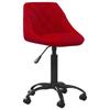 Day and Night - Day and Night Red Velvet Office Chair