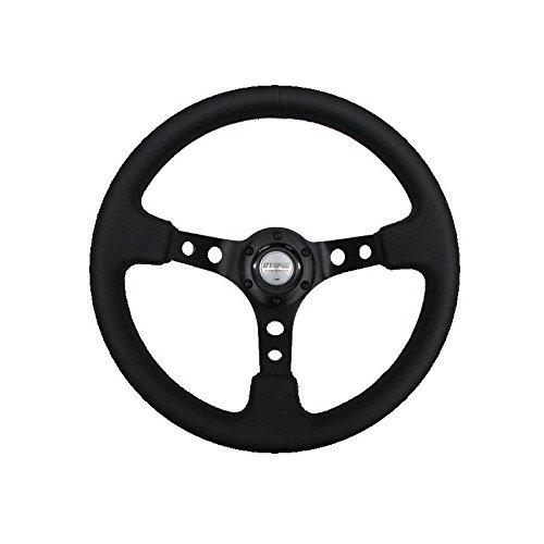 

Fortune D1 SPEC DEEP70 Deep Cone Steering Wheel, 35mm Diameter, Black Stitching, DSC-70350BK