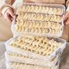 Home Multi-Layer Dumpling Box, Frozen Dumpling Special Kitchen Refrigerator Storage Box, Fresh-Keeping Box With Timer Function