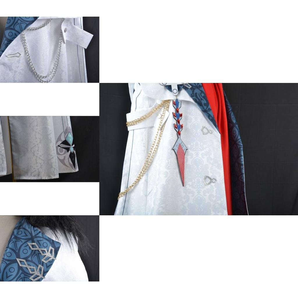 Authentisches Original Trial Impact Tartaglia Umhang Cosplay Kostüm