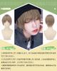Peacoco Everyday Small Heat Flashy Net Included Men's Wig, Short, Natural, Easy, Handsome, Cosplay, Changeover, Use, Unisex, Face, Resistant, Popular,