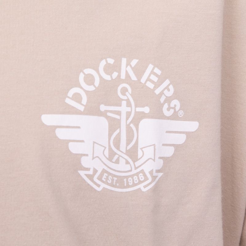 Tee shirt col rond coton logo imprimé Homme DOCKERS