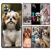 Phone Case For Xiaomi Redmi Note 14 13 12 Pro Plus 5G 9S 9 10 11 4G 14C 13C 12C 10C 9C 9A Cover Shih Tzu Painting Cute Animal
