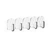 Detachable Mini Adhesive Hooks - No-Punch, Traceless, Wall-Mounted for Cabinet or Door Back Storage