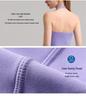 Align Series: European & American Sports Halter Neck Gathered Fitness Bra & Yoga Vest