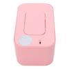 Baby Wipe Warmer Large Capacity Baby Wipe Warmer Holder Dispenser USB Rechargeable for Travel Pink