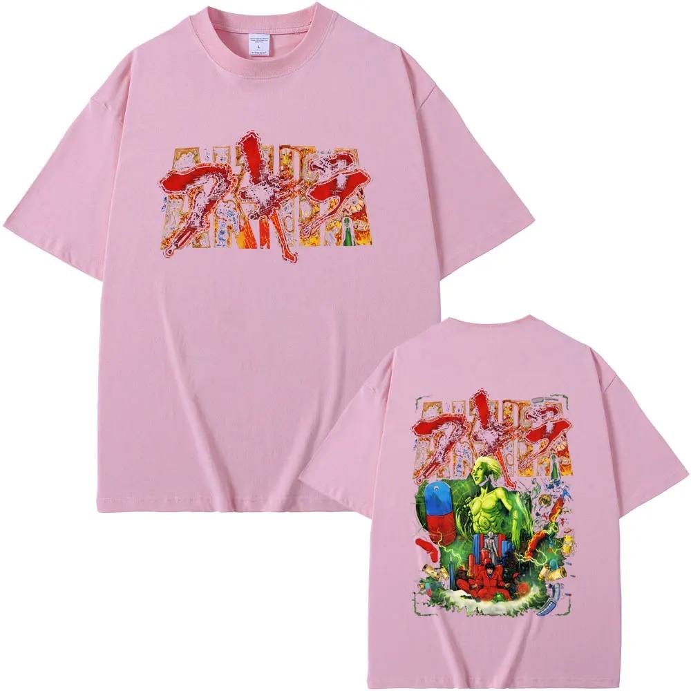 Japan Anime Akira T Shirt Japanese Science Fiction Cartoon Movie Shotaro Kaneda Tshirt Unisex Women Unisexga Retro Ocollar Tshirts