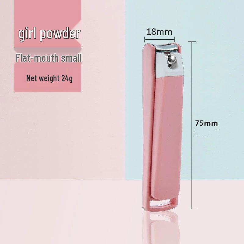Large Anti-Splash Nail Clippers – Cute, High-End Nail Cutter for Nail Art