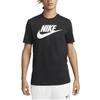 Nike Alphabet Logo Breathable Crew Neck Sports Tee Men Tops Black DX1986-010