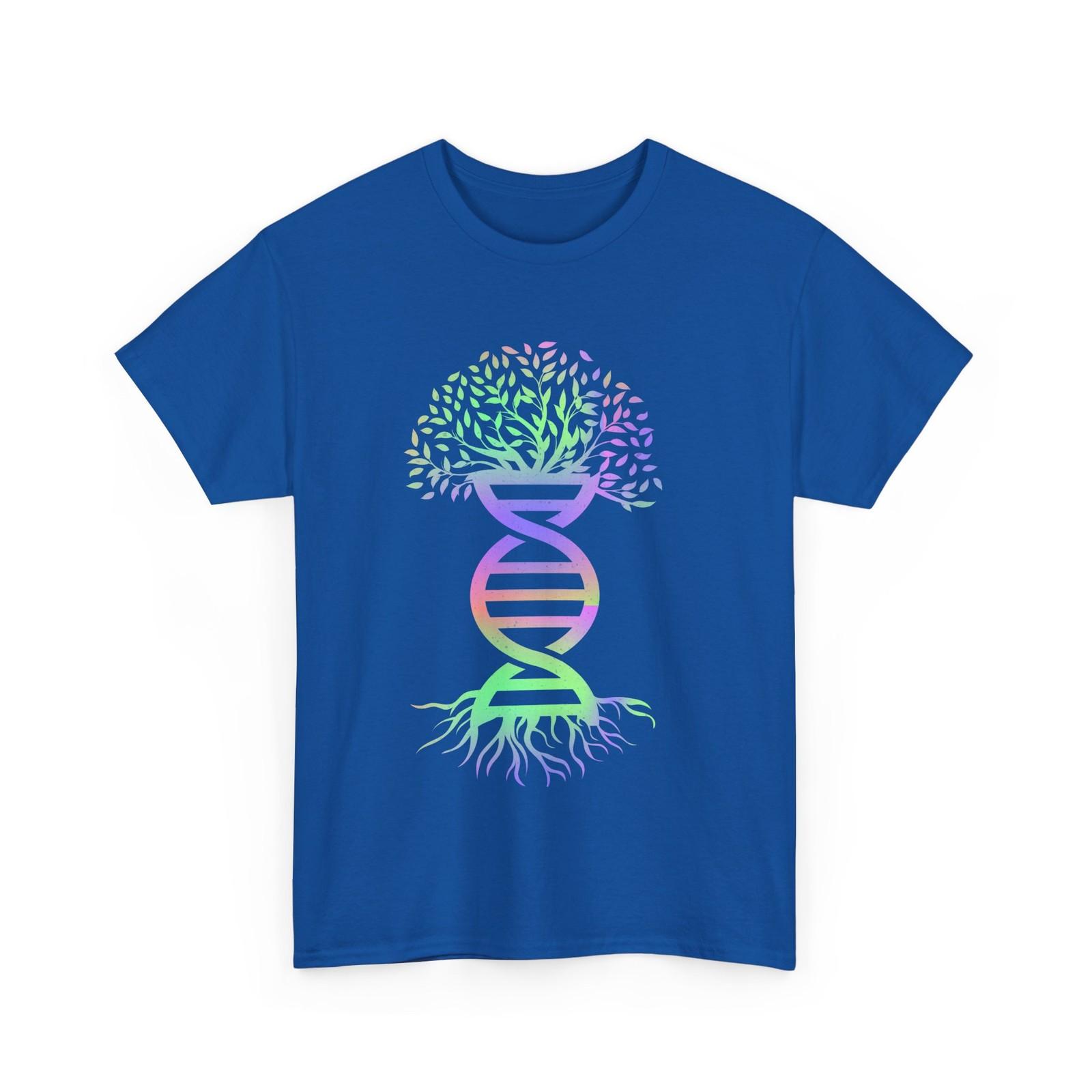 DNA Biology T-Shirt, Genetic Tree Biologists Science Lovers Shirt XXXXL