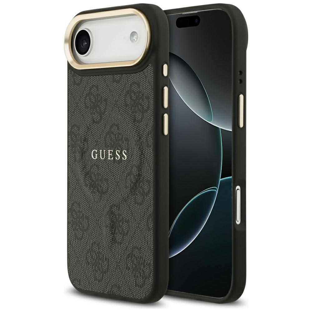 Guess 4G PU Classic Logo MagSafe case for iPhone Air black