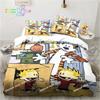 Calvin Hobbes 3D Bedding Set Printed Bed Set Duvet Cover Sheet Pillowcase Bed Soft Quilt Cover Full Queen King Size Adult Kid
