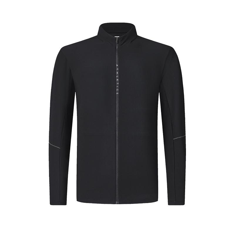 New FILA Athletics Jacket Men's Pitch Black A11M431506FBK