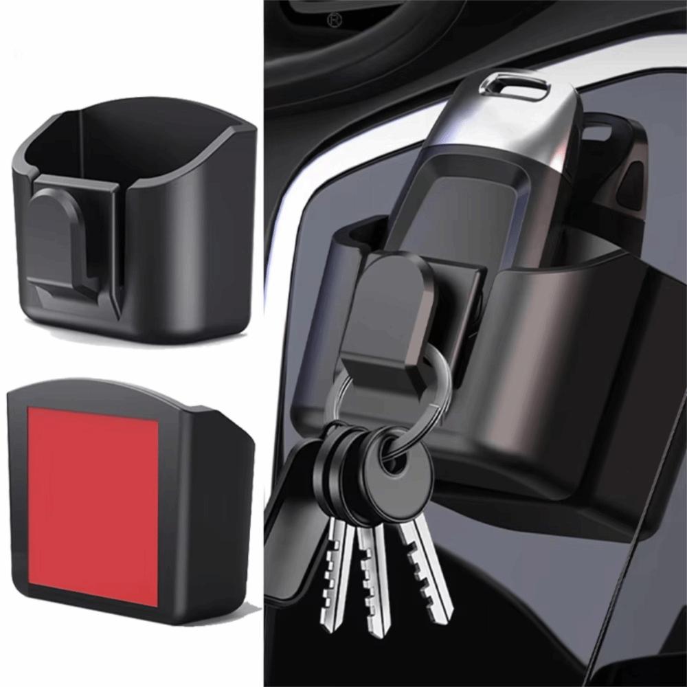 with Hanging Hook Car Interior Storage Box Compact Dashboard Organizer Universal Fit