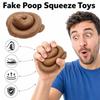 Soft Fake Poop Squeeze Toys Creative TPR Fidget Toy Kids Toy Funny Shit Pinch Halloween Party