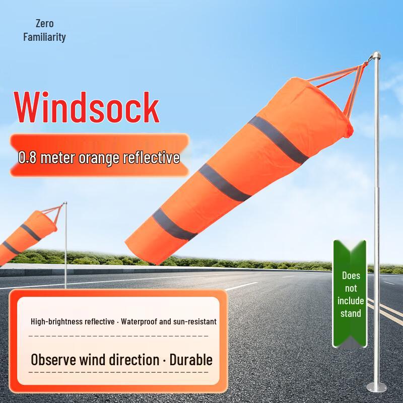 Durable Reflective Outdoor Industrial Windsock