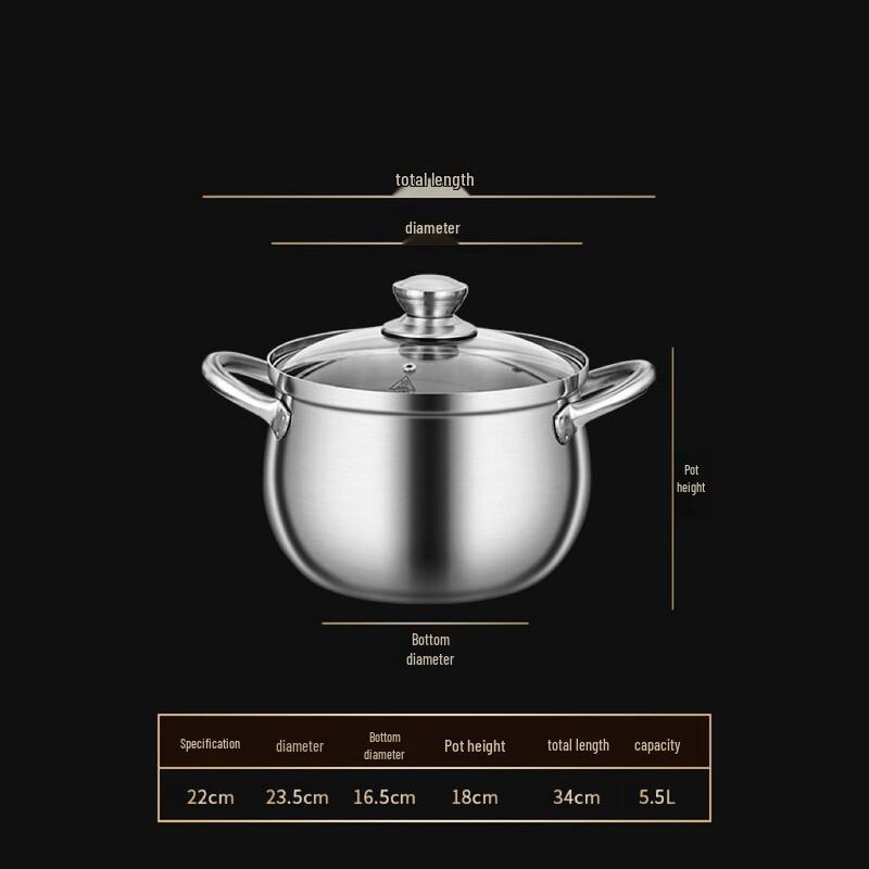 TLXT 316 Stainless Steel Steamer Pot