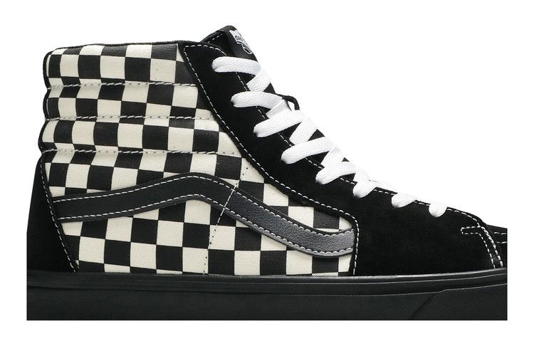 Men's Sneakers Vans Sk8-Hi ComfyCush 'Mixed Media - Black Checker'