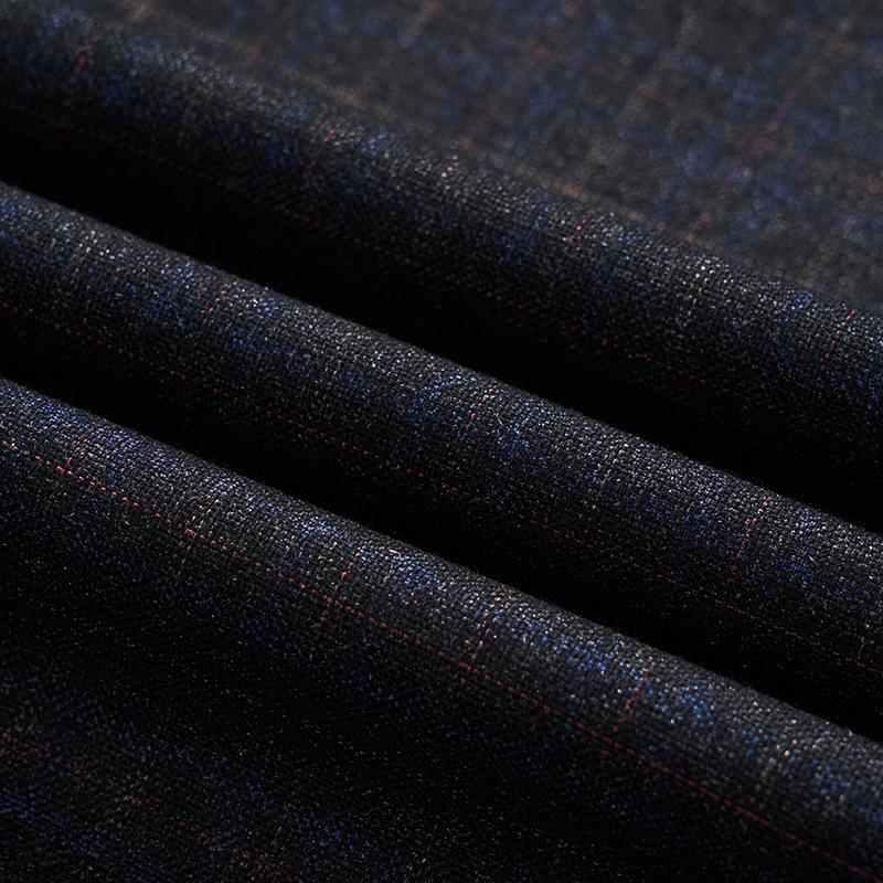 Middle-aged and elderly men's wool jackets spring and autumn business casual high-end jackets middle-aged dad's wool tops