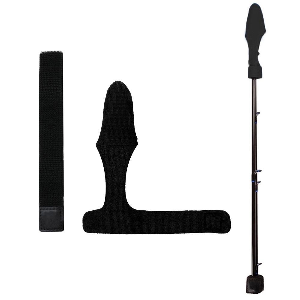 1-5PCS Fishing Rod Tie Tip Cover Sleeves Pole Glove Bandage Sleeve Fastener Protector Pole Strap Belt Outdoor Fishing Accessory