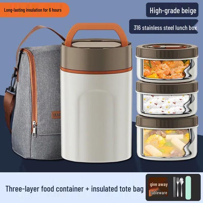 RuHan 316 Stainless Steel Insulated Lunch Box