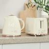 1.7L 3000W Fast Boil Kettle & 2 Slice Toaster Set, Kettle and Toaster Set with Auto Shut Off, Browning Controls, Beige