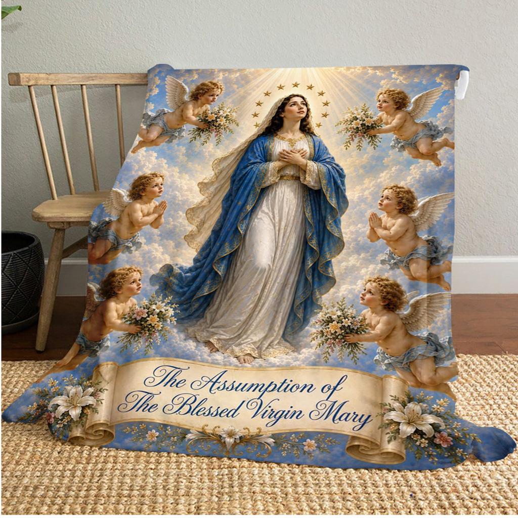 Jesus Throw Soft Comfortable All Seasons Blanket Perfect Gift Couch Office Nap Outdoor Travel Blanket