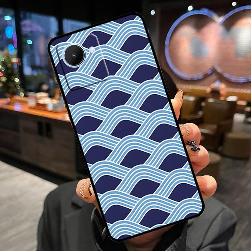 

Чехол в японском стиле с цветочной текстурой для Realme GT7 Pro GT6 11 12 13 14 15 Pro Plus C55 C53 C35 C33 C61 C65 C67 C53 C71 C75 Realme C15